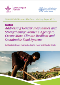 Addressing Gender Inequalities and Strengthening Women’s Agency to ...